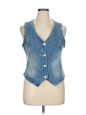 Risen Denim Vest (view 1)