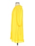 Eva Mendes by New York & Company 100% Polyester Solid Yellow Casual Dress Size XS - photo 5