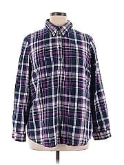 Lane Bryant Long Sleeve Button Down Shirt