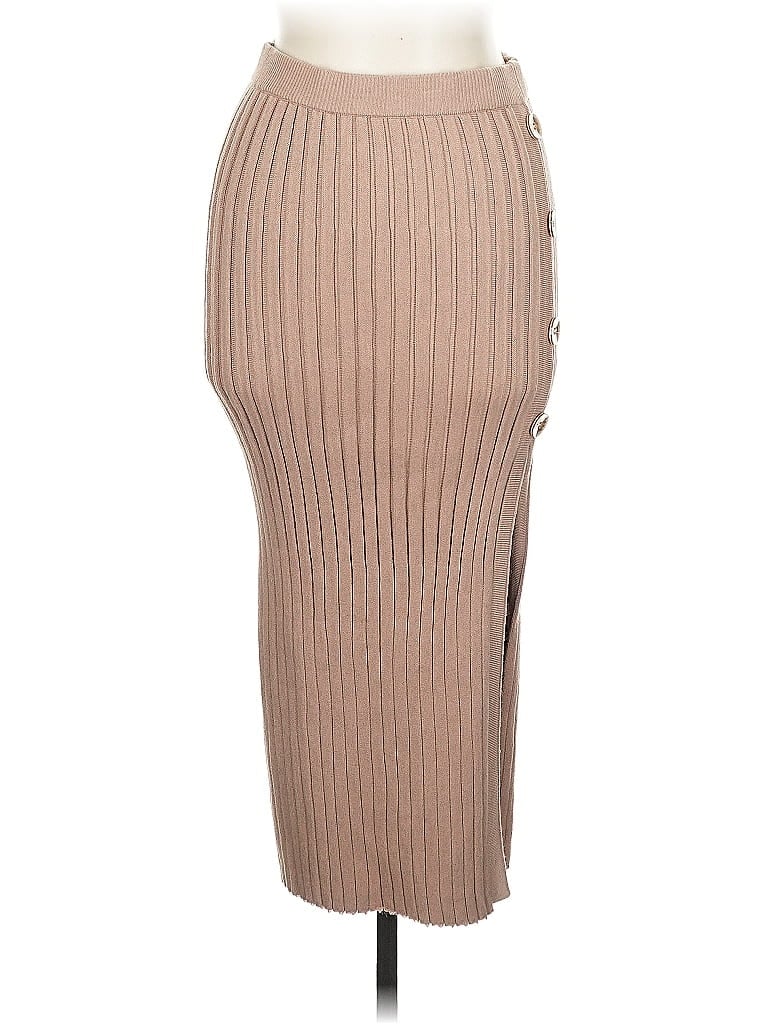 ASSORTED BRANDS Pre-owned Casual Skirt In Brown