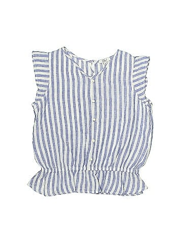 Rails Sleeveless Button-Down Shirt (view 1)