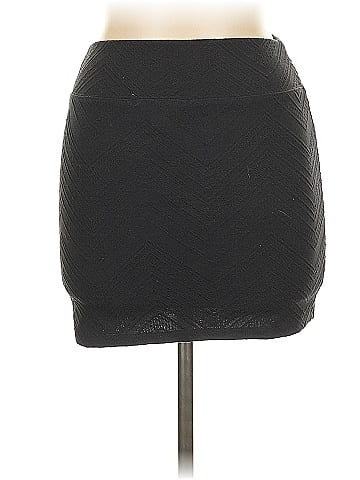 American Eagle Outfitters Faux Leather Skirt (view 2)