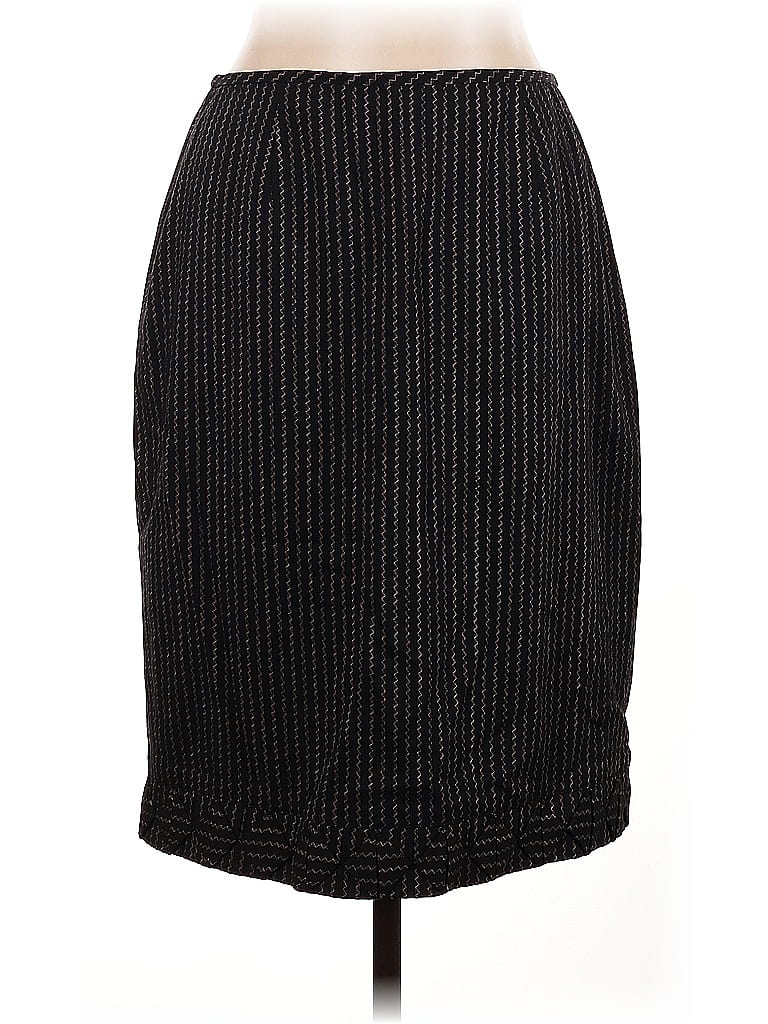 Pre-owned Carlisle Formal Skirt In Black