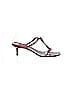Gucci Burgundy Red Vintage Karung Sandal Heels Size 8 - photo 1