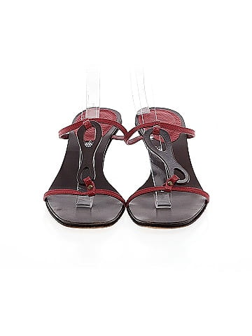 Gucci Vintage Karung Sandal Heels (view 2)