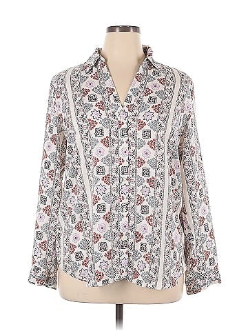 Ann Taylor Long Sleeve Blouse (view 1)