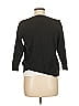 August Silk Black Cardigan Size S - photo 2