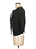 August Silk Black Cardigan Size S - photo 5
