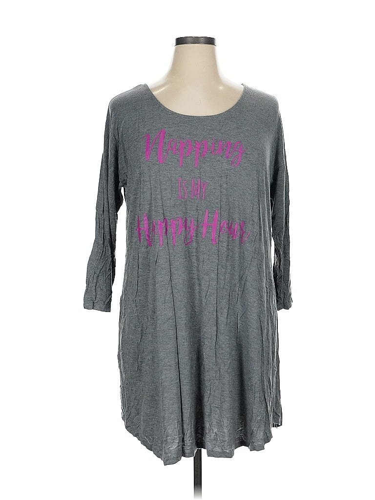 Soma Gray Casual Dress Size XL - photo 1