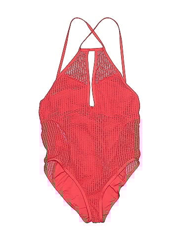 Red Carter One Piece Swimsuit (view 1)
