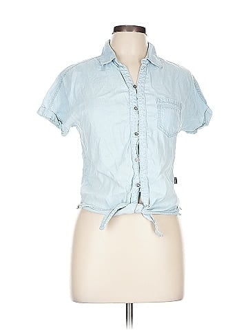 Only Short Sleeve Button-Down Shirt (view 1)