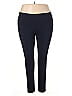 Marika Solid Blue Active Pants Size 2X - photo 1