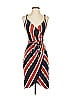 Market and Spruce Stripes Orange Casual Dress Size XS - photo 1