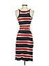 Market and Spruce Stripes Orange Casual Dress Size XS - photo 2