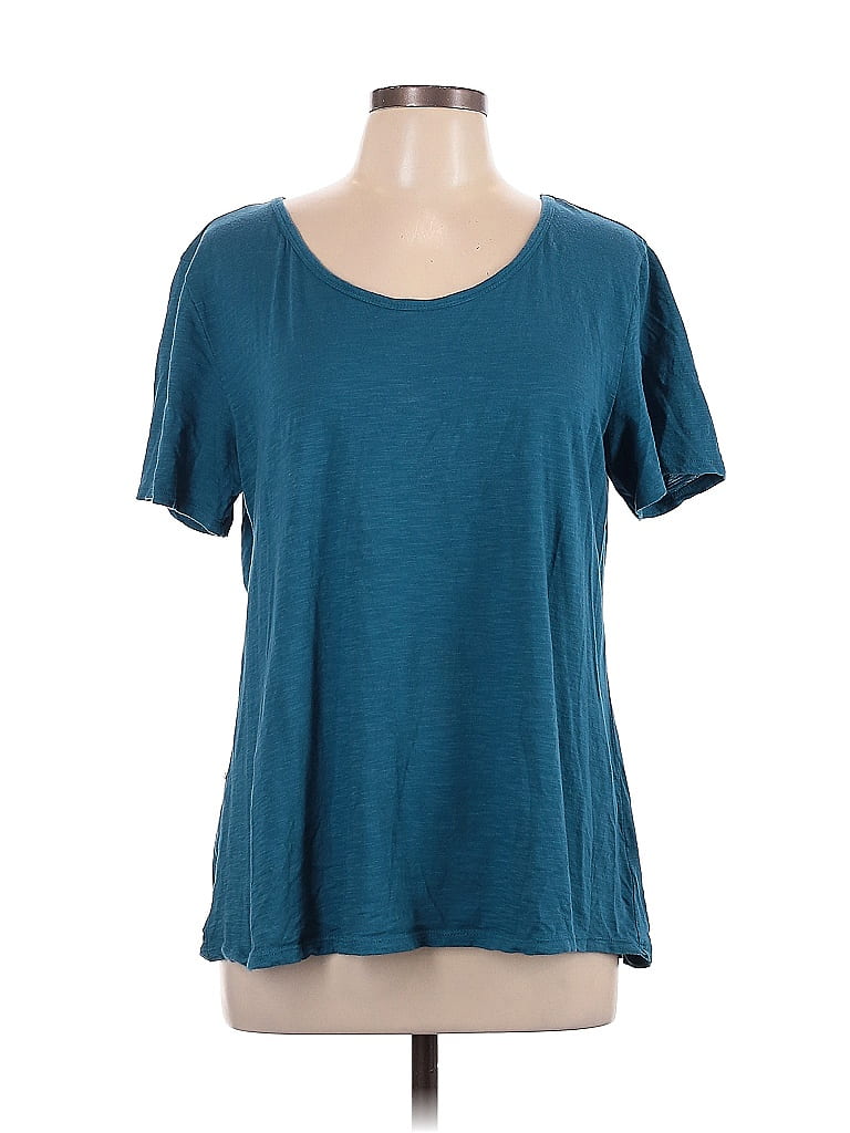 Natural Reflections Teal Short Sleeve T-Shirt Size L - photo 1