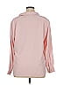 Notations 100% Polyester Pink Long Sleeve Blouse Size 1X - photo 2