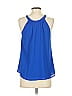 Naked Zebra 100% Polyester Blue Sleeveless Blouse Size S - photo 2