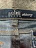 Soho JEANS NEW YORK & COMPANY Hearts Blue Jeans Size 2 - photo 4