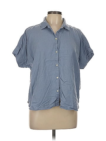 Free Assembly Short Sleeve Blouse (view 1)