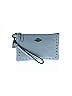 Coach 100% Leather Blue Leather Wristlet One size - photo 1