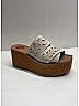 Chloé Tan Woody Broderie Anglaise Espadrilles Wedges Size EU 37 - photo 9