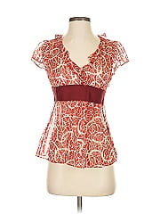 Odille Short Sleeve Silk Top