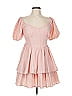 All in Favor Pink Orange Cocktail Dress Size M - photo 1