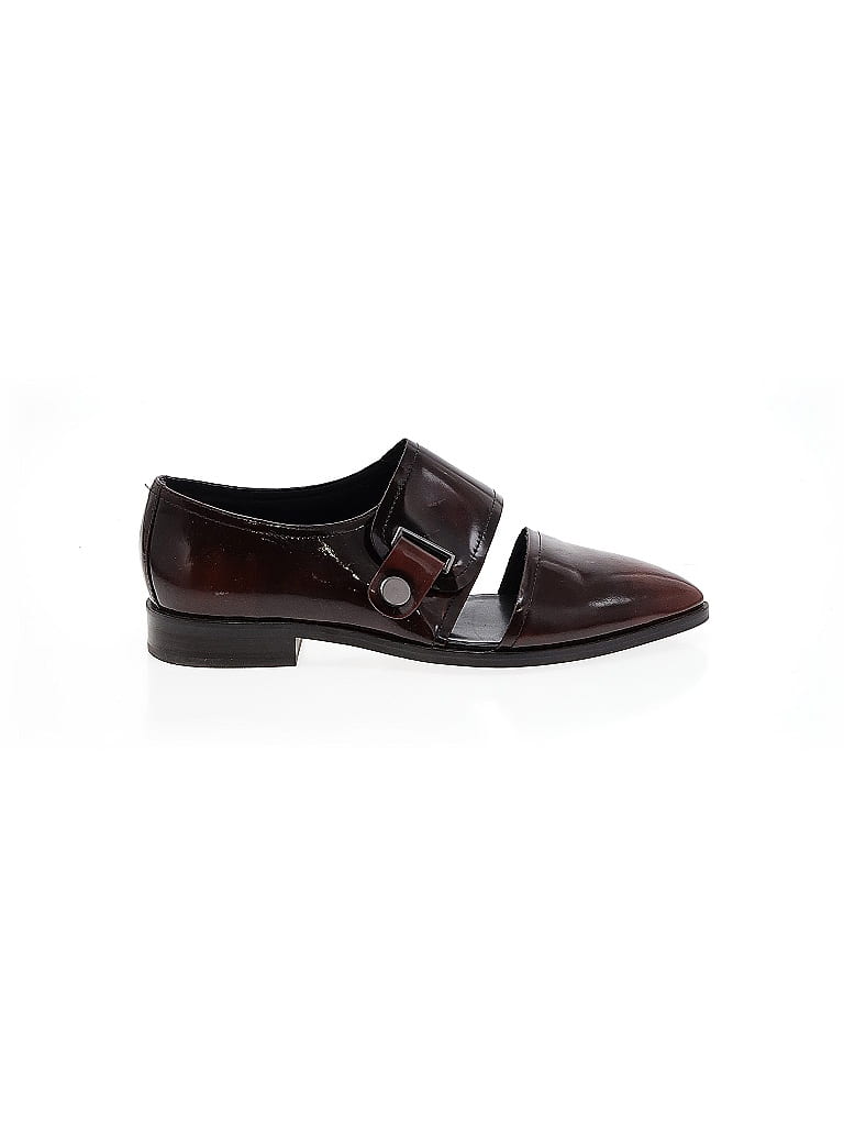 Luxury Rebel Burgundy Brown Flats Size EU 39 - photo 1