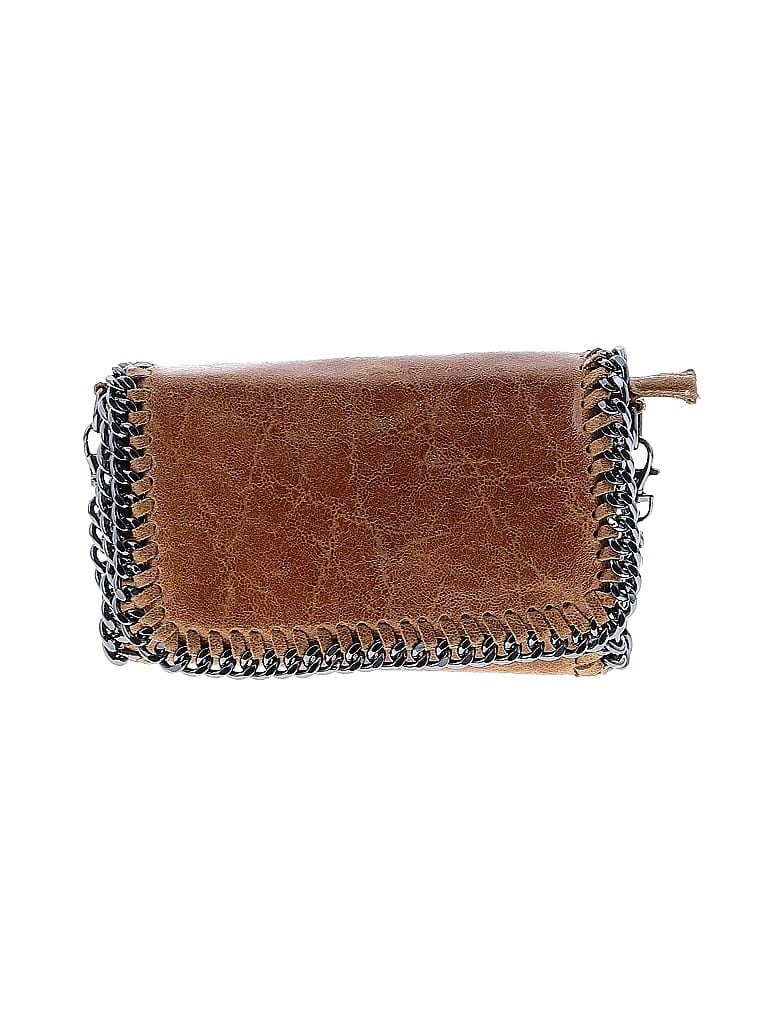 Unbranded 100% Leather Brown Leather Crossbody Bag One size - photo 1