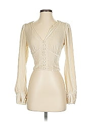 Reformation Long Sleeve Blouse