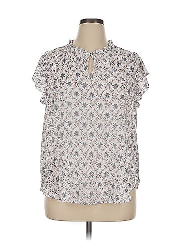 Ann Taylor LOFT Short Sleeve Blouse (view 1)