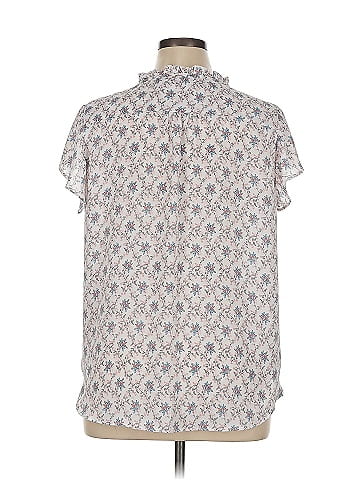 Ann Taylor LOFT Short Sleeve Blouse (view 2)