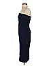 Rococo Solid Blue Cocktail Dress Size S - photo 5