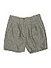 Cotélac 100% Cotton Chevron-herringbone Gray Shorts Size XS (0) - photo 1