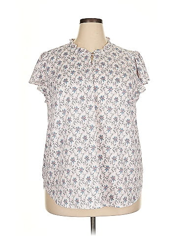 Ann Taylor LOFT Short Sleeve Blouse (view 1)