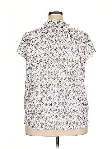 Ann Taylor LOFT Short Sleeve Blouse (view 2)