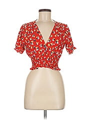 Faithfull The Brand Short Sleeve Blouse