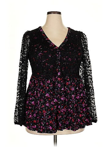 Torrid Long Sleeve Blouse (view 1)