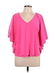 Jennifer Lopez Short Sleeve Blouse