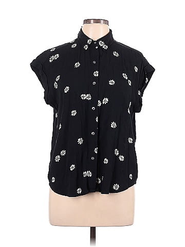 Free Assembly Short Sleeve Blouse (view 1)