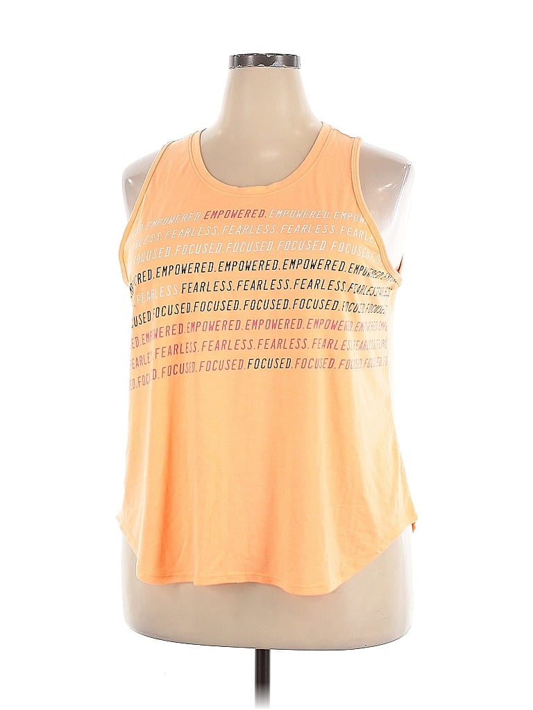 Xersion Orange Tank Top Size XXL - photo 1