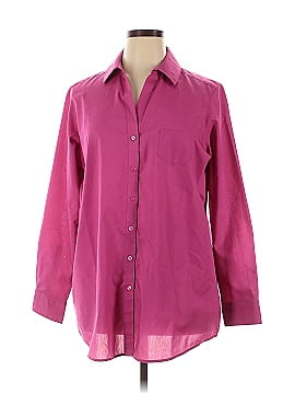 Foxcroft 3/4 Sleeve Button Down Shirt