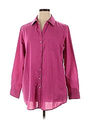 Foxcroft 3/4 Sleeve Button Down Shirt