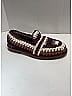 Chloé Tweed Burgundy Crochet Kayla Loafers Size EU 36 - photo 9