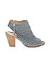 Paul Green Gray Blue Heels Size UK 6 / US 8 - photo 1