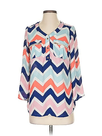 Wishful Park 3/4 Sleeve Blouse (view 1)