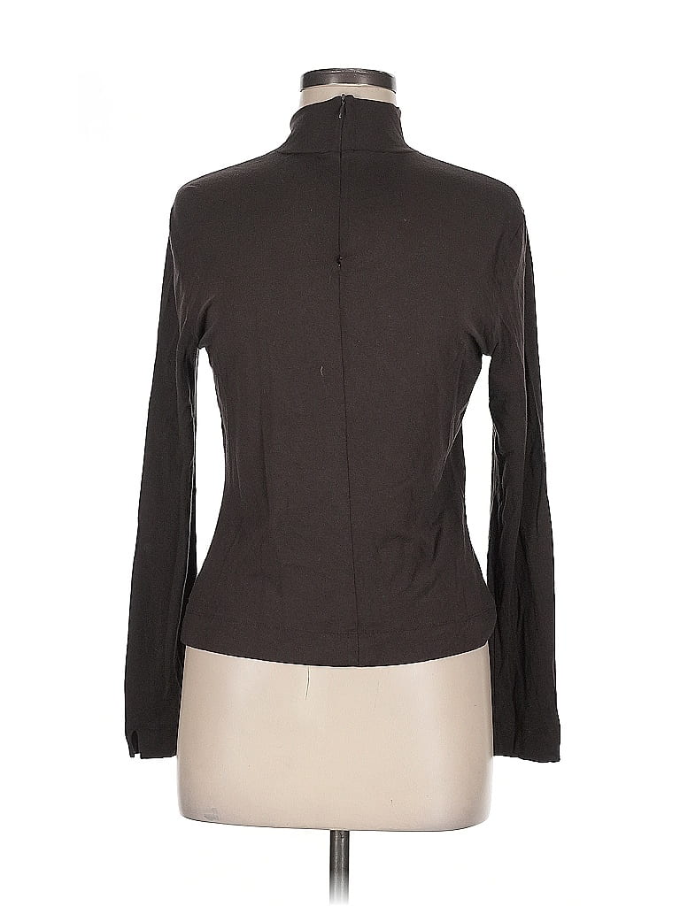 Pre-owned Ann Taylor Long Sleeve Blouse In Gray