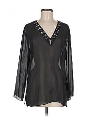 Chico's Long Sleeve Silk Top