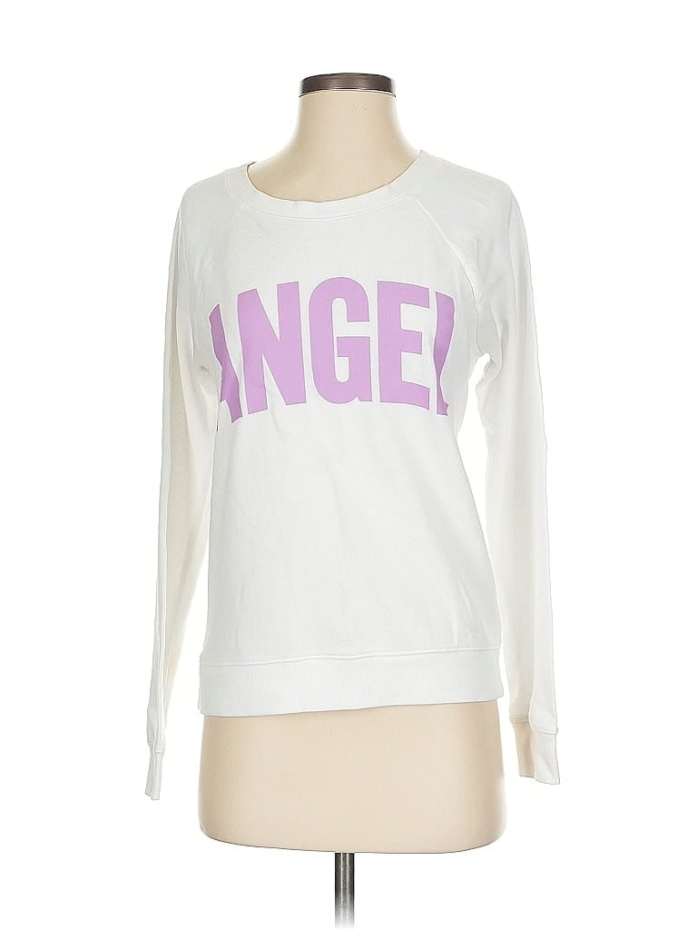 Victoria's Secret White Sweatshirt Size XS - photo 1
