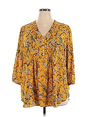 Rose + Olive 3/4 Sleeve Blouse